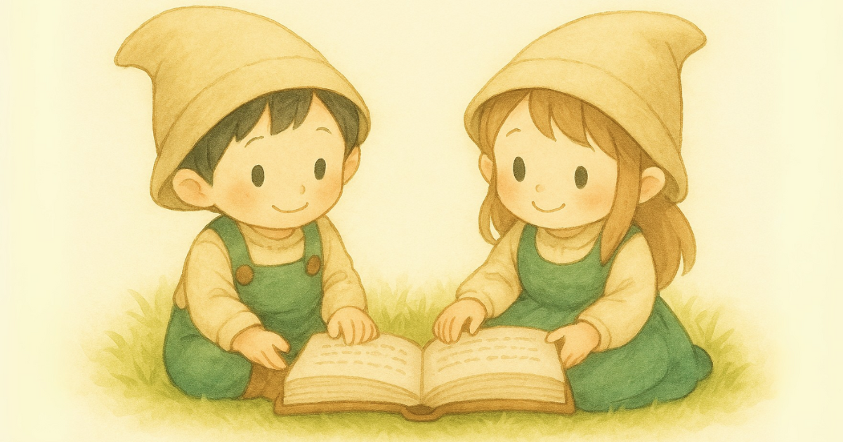 勉強するこびと(こびとの農園・ブログ)