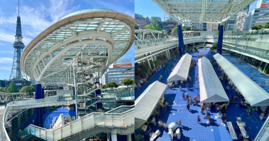 いきものづくし開催俯瞰風景