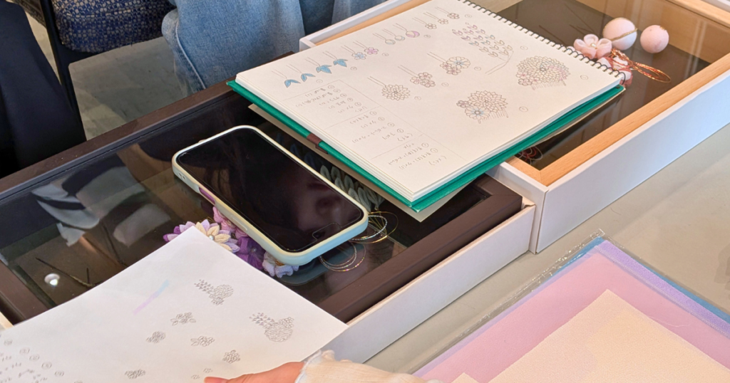 【常時募集中】農園の花オーダーメイドレッスン～世界にひとつだけのつまみ細工づくり～ (デザイン制作)