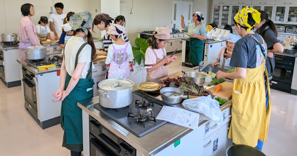 【ワークショップ実施報告】公益財団法人キユーピーみらいたまご財団助成事業プログラムA「食育活動助成」　循環型食育講座「つくって、たべて、また土へ。いのちのひみつを体験しよう」　A日程2026年4月29日・6月14日 (料理教室)