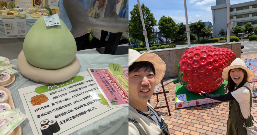 【ワークショップ実施報告】2026年6月6日（土）第21回食育推進全国大会inとちぎ「農林水産省 食文化室 楽し味プロジェクト」カンピョウ（ユウガオ）の花のキーホルダーをつまみ細工で作ろう！ (カンピョウとイチゴのオブジェクト)
