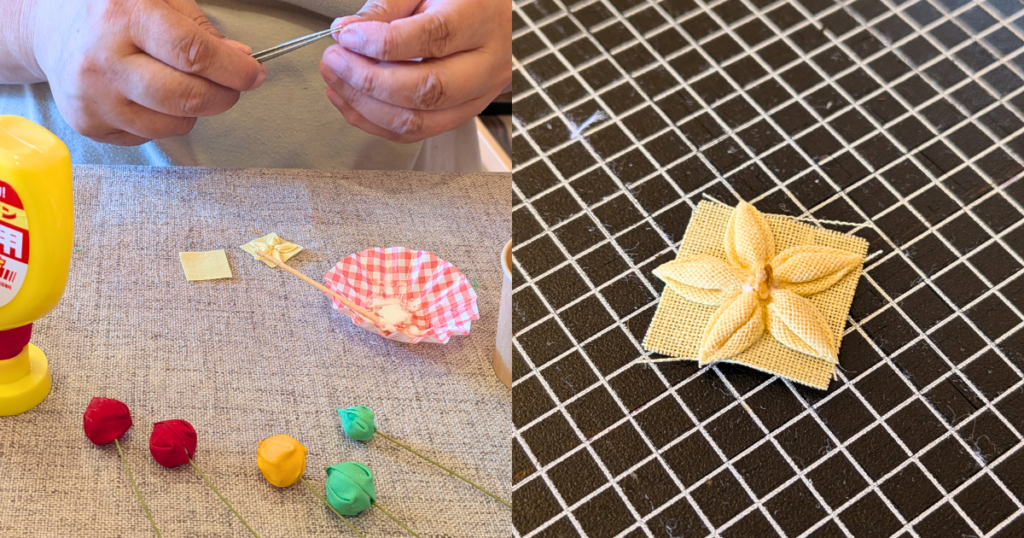 【ワークショップ実施報告】2026年7月16日(木)こびとの農園×Cafe Licorice (カフェ リコリス)「ミニトマトのキーホルダー」ミニトマトの花づくり